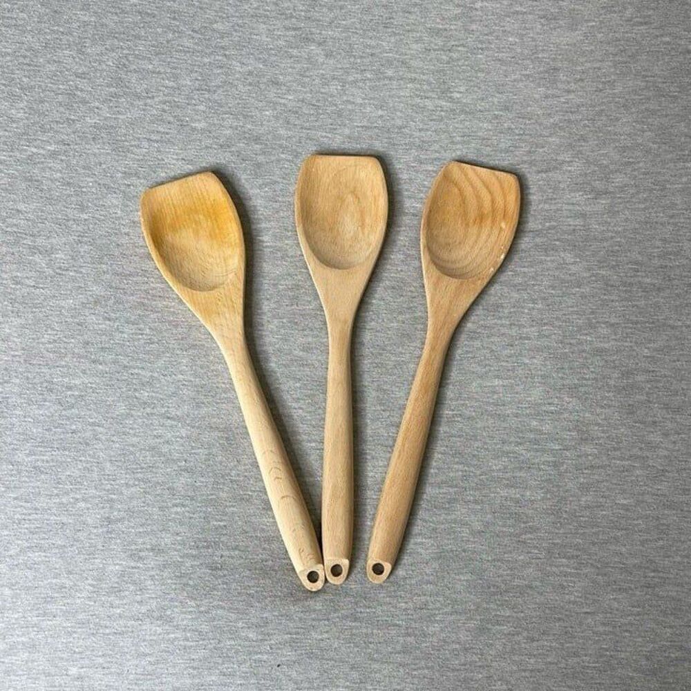 IKEA Wooden Bamboo Spatula 3 PCS. Set